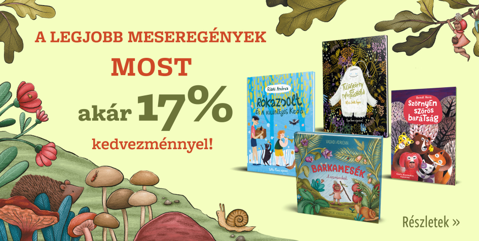 A legjobb felolvasós mesék akár 17% kedvezménnyel